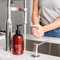 OEM台所および浴室のための手の洗浄を白くするラベンダーの皮が付いている液体手の石鹸